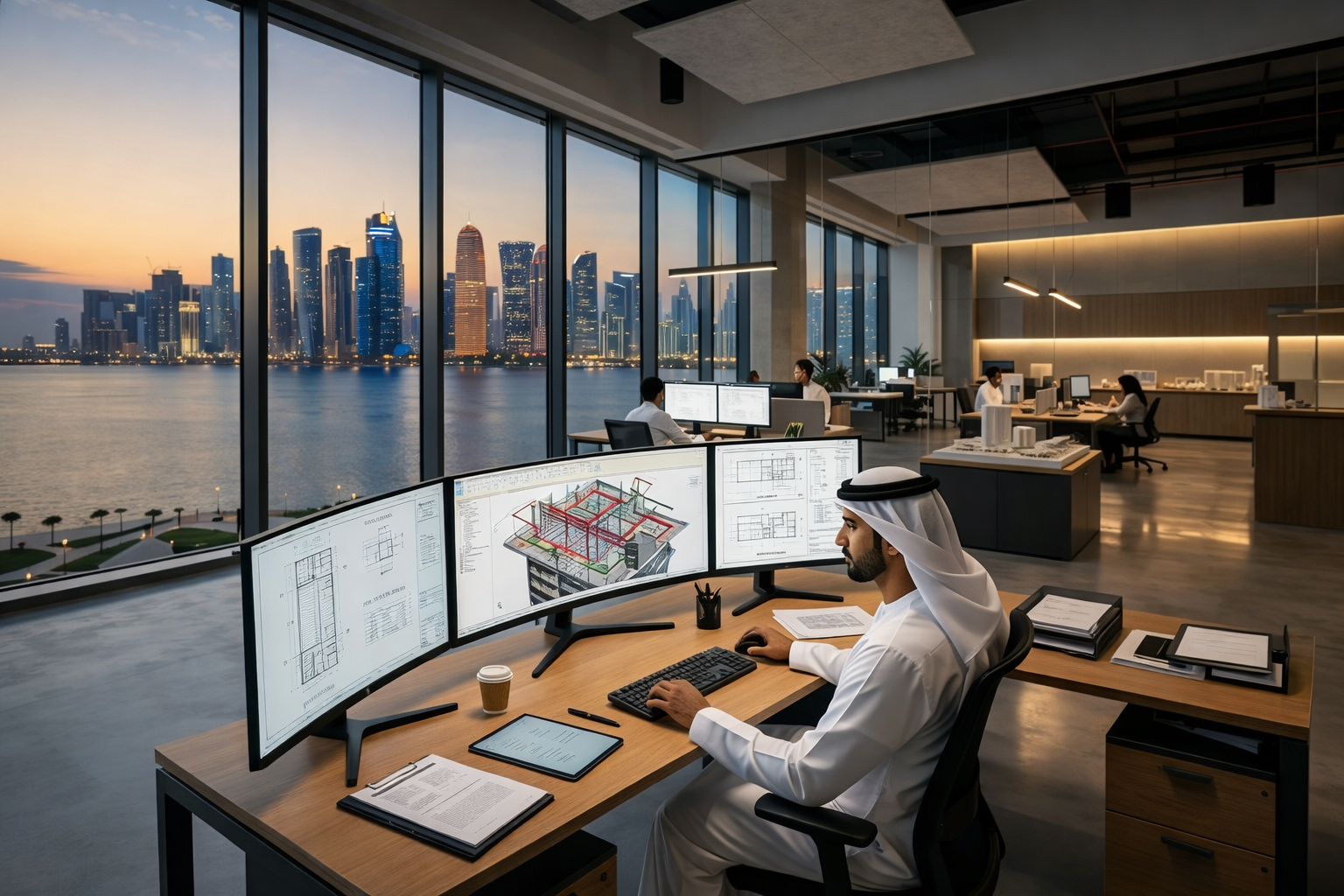 ARTES engineering company in Doha Qatar QCDD certified office